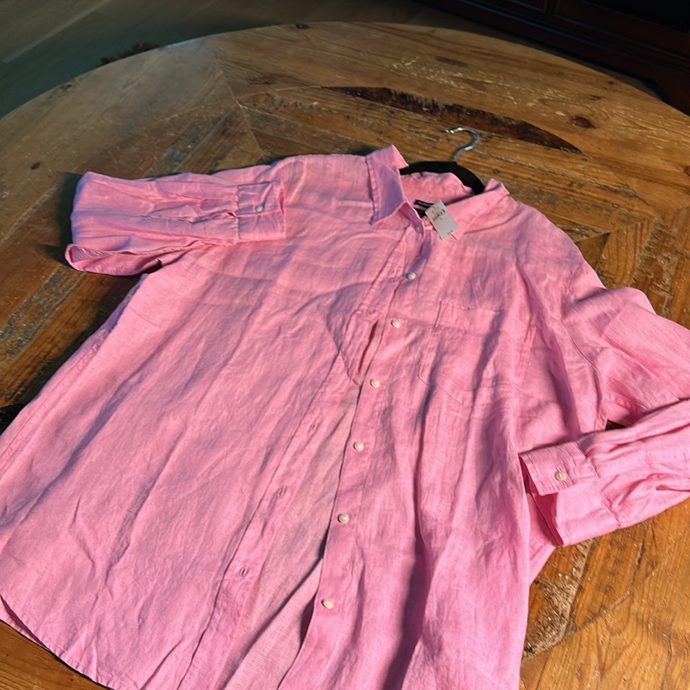 Linen button down shirt - Picture 4 of 4
